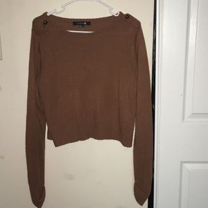Crop top sweater!